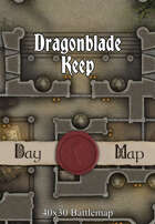 40x30 Battlemap - Dragonblade Keep