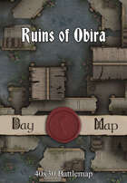 40x30 Battlemap - Ruins of Obira