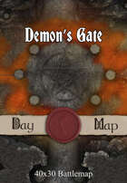 40x30 Battlemap - Demon’s Gate