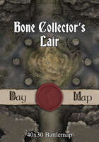 40x30 Battlemap - Bone Collector’s Lair