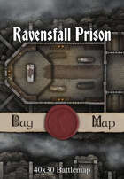 40x30 Battlemap - Ravensfall Prison