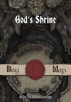40x30 Battlemap - God’s Shrine