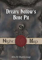 40x30 Battlemap - Dreary Hollow’s Bone Pit