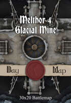 30x20 Battlemap - Melthor 4 Glacial Mine