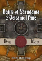 30x20 Battlemap - Battle of Yarudania 2 Volcanic Mine
