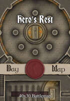 40x30 Battlemap - Hero’s Rest