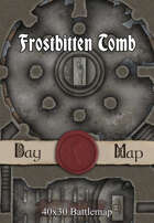 40x30 Battlemap - Frostbitten Tomb