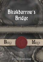 40x30 Battlemap - Bleakbarrow’s Bridge