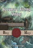 40x30 Battlemap - Kazumat’s Fishing Village