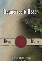 40x30 Battlemap - Daggertooth Beach