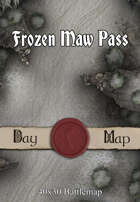 40x30 Battlemap - Frozen Maw Pass