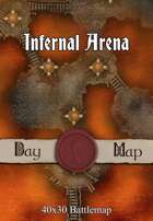 40x30 Battlemap - Infernal Arena