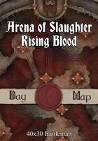 40x30 Battlemap - Arena of Slaughter Rising Blood