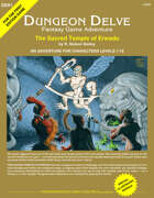 The Sacred Temple of Erwadu (DUNGEON DELVE SPECIAL#1)