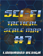 Sci-fi Tactical Scale Map #7