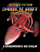 Sci-fi Stock Art Starship #4