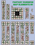 FANTASY DUNGEON MAP ELEMENTS #1