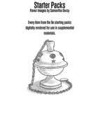 Filler Spot Art - Incense Burner