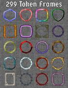 Character Token Portrait Frames for VTT