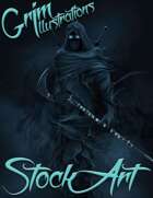 Premium Fantasy Stock Art - Assassin #1 (shadow)