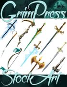 Magical Items Stock Art - Weapon Pack #3