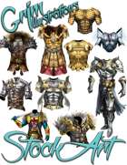 Magical Items Stock Art - Armor Pack #1