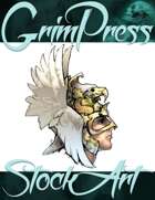 Basic Fantasy Stock Art - Eagle Helm