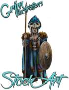 Basic Fantasy Stock Art - Warrior #5 (tribal)