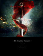 Pregen GenIsys Fanasy Characters