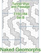 Tunnel Wye and Passage Set B (T150-164B)