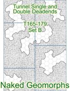 Tunnel Single and Double Deadends Set B (T165-179B)