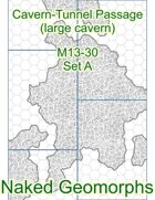 Cavern-Tunnel Passage (large cavern) Set A (M13-30A)