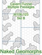 Cavern-Tunnel Multiple Passages Set B (M106-123B)