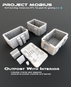 3D Printable Outpost With Interior
