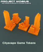 3D Printable Cityscape Game Tokens