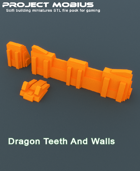 3D Printable Dragon Teeth And Walls