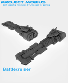 3D Printable Battlecruiser