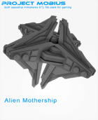 3D Printable Alien Mothership