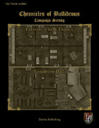 Chronicles of Ballidrous - Town Locations - Tattered Cloak Tavern & Residence Hall