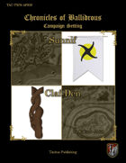 Chronicles of Ballidrous - Town Maps – Sunnif and Claf-Den