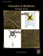 Chronicles of Ballidrous - Town Maps – Habbarfell and Attrahuk Manor