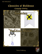 Chronicles of Ballidrous - Town Maps – Nansidan & Pandimu Manor