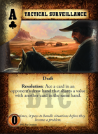 Tactical Surveillance - Custom Card