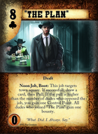 "the Plan" - Custom Card