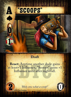 "scoops" - Custom Card