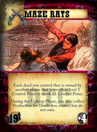 Maze Rats - Custom Card