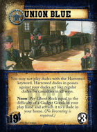 Union Blue - Custom Card