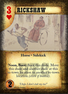 Rickshaw - Custom Card
