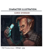 Curio Overseer - full color illustration