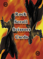 Mazith Rock paper scissors RPG card